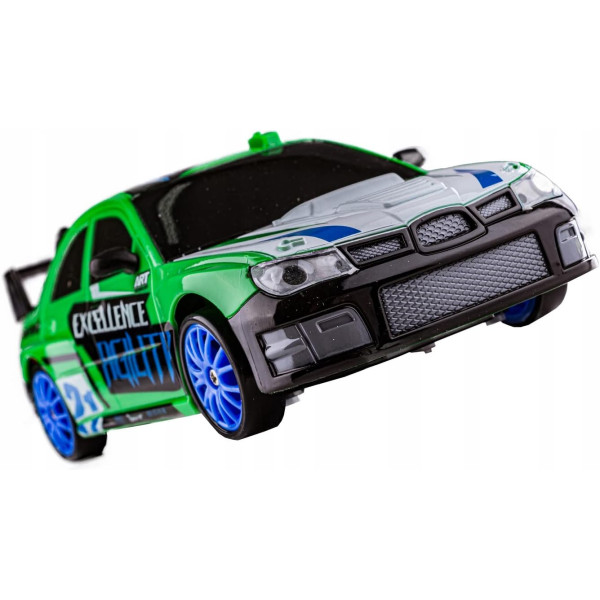 Машинка для дрифта на радіокеруванні 1:24 Subaru Impreza 4WD, зелена