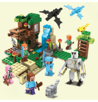 Конструктор Minecraft SJ8801 Будинок на дереві 379 деталей Майнкрафт MineWorld My World