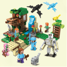 Конструктор Minecraft SJ8801 Будинок на дереві 379 деталей Майнкрафт MineWorld My World