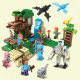 Конструктор Minecraft SJ8801 Будинок на дереві 379 деталей Майнкрафт MineWorld My World
