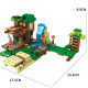 Конструктор Minecraft SJ8801 Будинок на дереві 379 деталей Майнкрафт MineWorld My World