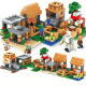 Конструктор Minecraft 569 деталей SJ8802 Селище 6 в 1 Майнкрафт MineWorld My World