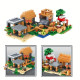Конструктор Minecraft 569 деталей SJ8802 Селище 6 в 1 Майнкрафт MineWorld My World
