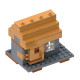 Конструктор Minecraft 569 деталей SJ8802 Селище 6 в 1 Майнкрафт MineWorld My World