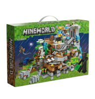 Конструктор Minecraft 1089 деталей SJ8806 Гірська печера Майнкрафт MineWorld My World