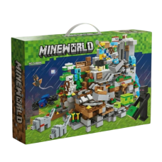Конструктор Minecraft 1089 деталей SJ8806 Гірська печера Майнкрафт MineWorld My World