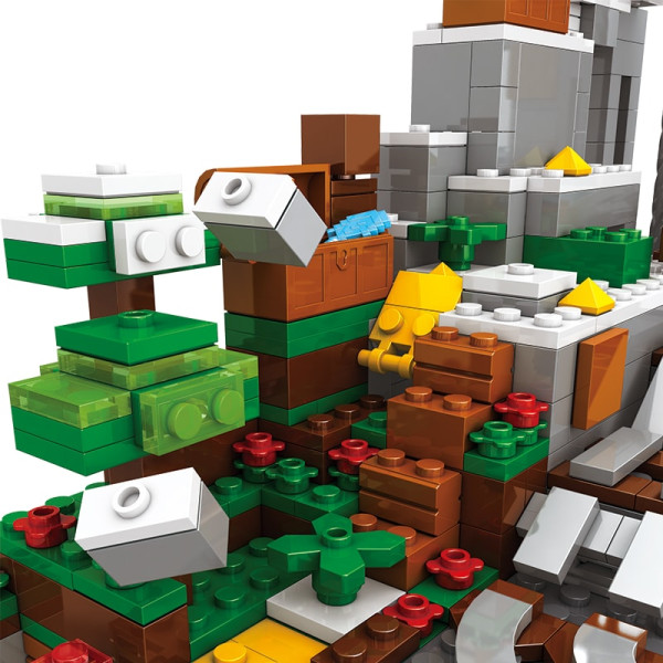 Конструктор Minecraft 1089 деталей SJ8806 Гірська печера Майнкрафт MineWorld My World