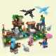 Конструктор Minecraft SJ8808 Битва за скарби 425 деталей Майнкрафт MineWorld My World