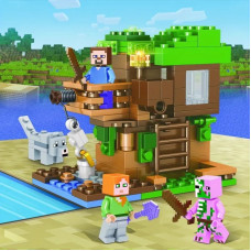 Конструктор Minecraft SJ81004 Будинок на дереві 178 деталей Майнкрафт MineWorld My World