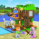 Конструктор Minecraft 13825 Будинок на дереві 178 деталей Майнкрафт MineWorld My World