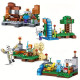 Конструктор Minecraft SJ81005 База на водоспаді 4в1 310 деталей Майнкрафт MineWorld My World