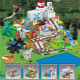 Конструктор Minecraft SJ82002 Великий гірський печерний ліфт 437 деталей Майнкрафт MineWorld My World