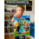 Конструктор Minecraft SJ82006 Набір фігурок персонажів 16 шт 205 деталей Майнкрафт MineWorld My World