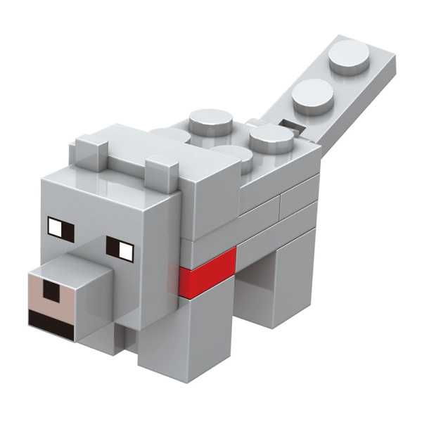 Конструктор Minecraft SJ82006 Набір фігурок персонажів 16 шт 205 деталей Майнкрафт MineWorld My World