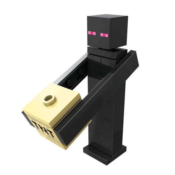 Конструктор Minecraft SJ82006 Набір фігурок персонажів 16 шт 205 деталей Майнкрафт MineWorld My World