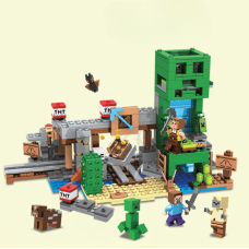 Конструктор Minecraft АА8010 Шахта Кріпера 634 деталі Майнкрафт MineWorld My World