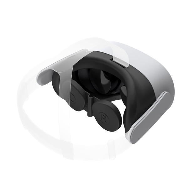 Захисна накладка на лінзи DOBE TY-3876 для VR гарнітури Meta Quest 3S чорна