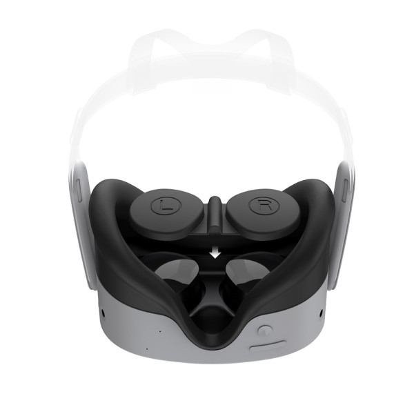 Захисна накладка на лінзи DOBE TY-3876 для VR гарнітури Meta Quest 3S чорна