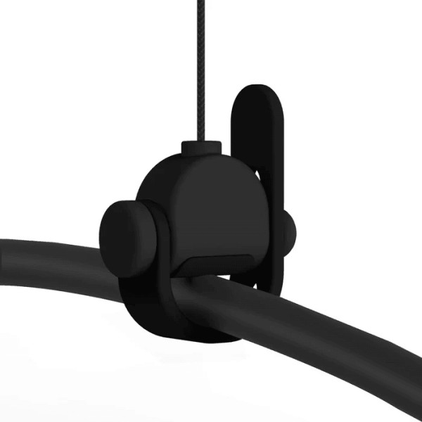 Підвісна система шківів KIWI V2 VR для проводу кабелю 3шт чорна