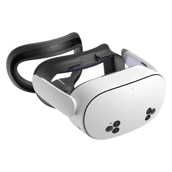 Світлонепроникна силіконова маска для лиця Kiwi Design F4 для Meta Quest 3s чорна