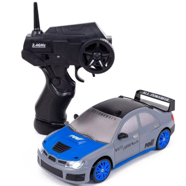 Машинка для дрифта на радіокеруванні 1:24 Subaru Impreza 4WD, синя