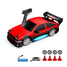 Машинка для дрифта на радіокеруванні 1:24 Toyota AE86 4WD, червона