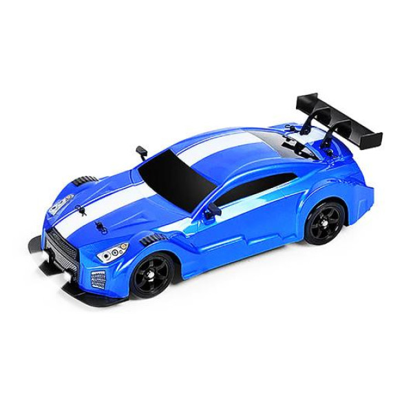Машинка для дрифта на радіокеруванні 1:16 Nissan GTR 4WD синій