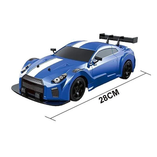 Машинка для дрифта на радіокеруванні 1:16 Nissan GTR 4WD синій