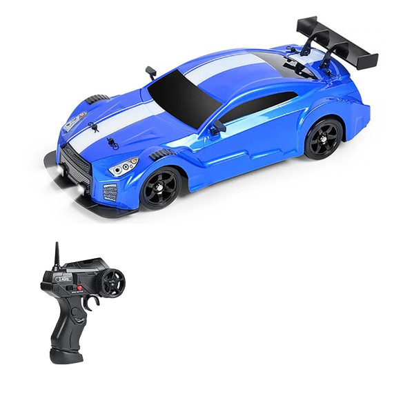 Машинка для дрифта на радіокеруванні 1:16 Nissan GTR 4WD синій
