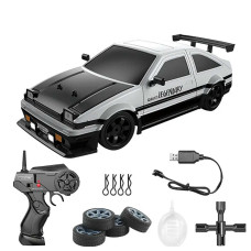 Машинка для дрифта на радіокеруванні 1:16 Toyota AE86 4WD біла
