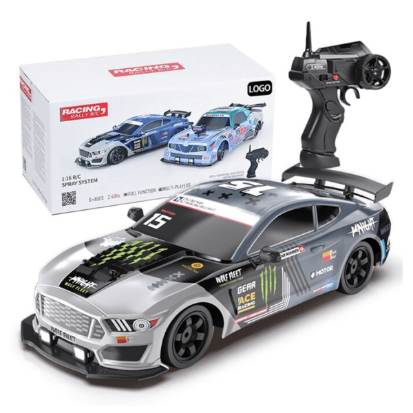 Машинка для дрифта на радіокеруванні 1:16 Ford Mustang 4WD синій