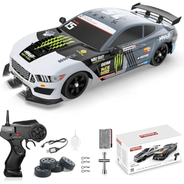 Машинка для дрифта на радіокеруванні 1:16 Ford Mustang 4WD синій