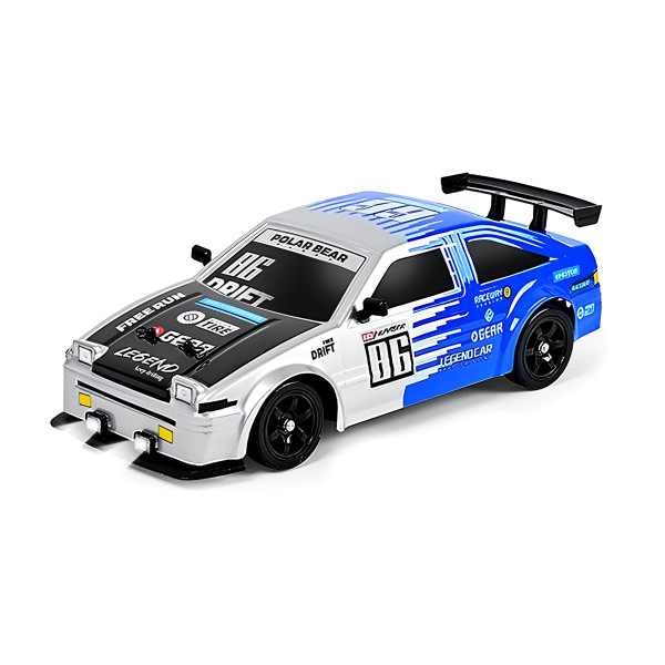 Машинка для дрифта на радіокеруванні 1:16 Toyota AE86 4WD синя