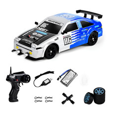 Машинка для дрифта на радіокеруванні 1:16 Toyota AE86 4WD синя