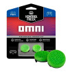 Силіконові накладки на стіки Kontrolfreek OMNI Green для DualShock PS4/PS5 зелені