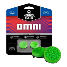 Силіконові накладки на стіки Kontrolfreek OMNI Green для DualShock PS4/PS5 зелені