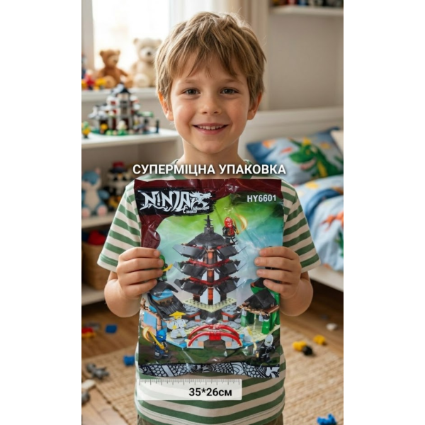 Конструктор 6601 Храм громового мечника 525 деталей Ninjago Ниндзяго
