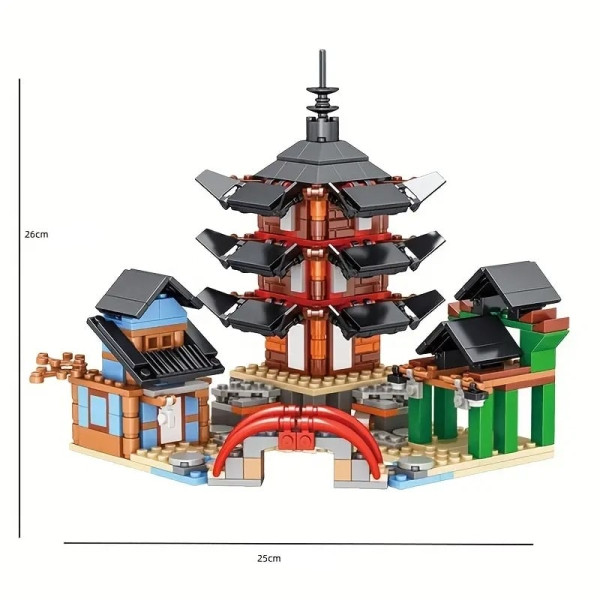 Конструктор 6601 Храм громового мечника 525 деталей Ninjago Ниндзяго