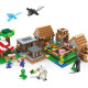 Конструктор Minecraft 938 деталей AA8002 Пригоди у селищі Майнкрафт MineWorld My World