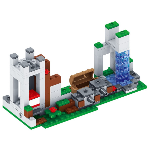 Конструктор Minecraft АА8003 Застава меча з фігурками 359 деталей Майнкрафт MineWorld My World