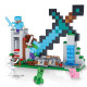 Конструктор Minecraft АА8003 Застава меча з фігурками 359 деталей Майнкрафт MineWorld My World