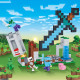 Конструктор Minecraft АА8003 Застава меча з фігурками 359 деталей Майнкрафт MineWorld My World