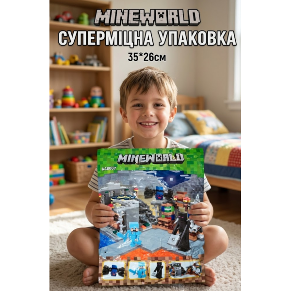 Конструктор Minecraft АА8007 Портал в Край 437 деталей Майнкрафт MineWorld My World