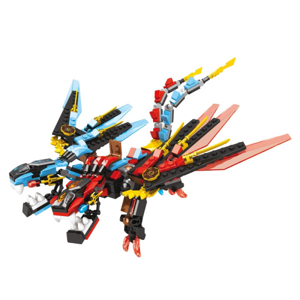 Конструктор HY6604 Дракон двох стихій 320 деталей Ninjago Ниндзяго