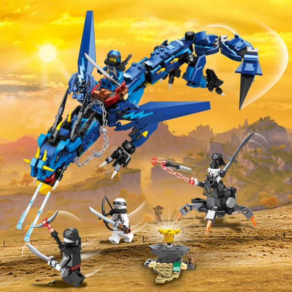 Конструктор HY6605 Дракон Буревісник 503 деталей Ninjago Ниндзяго