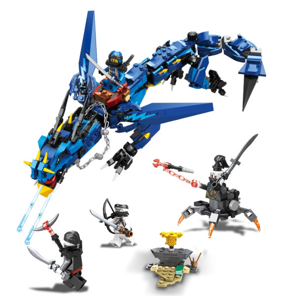 Конструктор HY6605 Дракон Буревісник 503 деталей Ninjago Ниндзяго