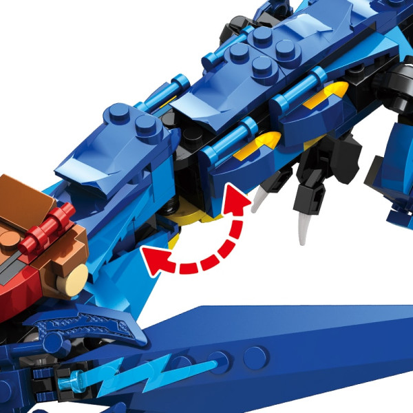 Конструктор HY6605 Дракон Буревісник 503 деталей Ninjago Ниндзяго