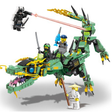 Конструктор HY6606 Механічний дракон Зеленого ніндзя 507 деталей Ninjago Ниндзяго