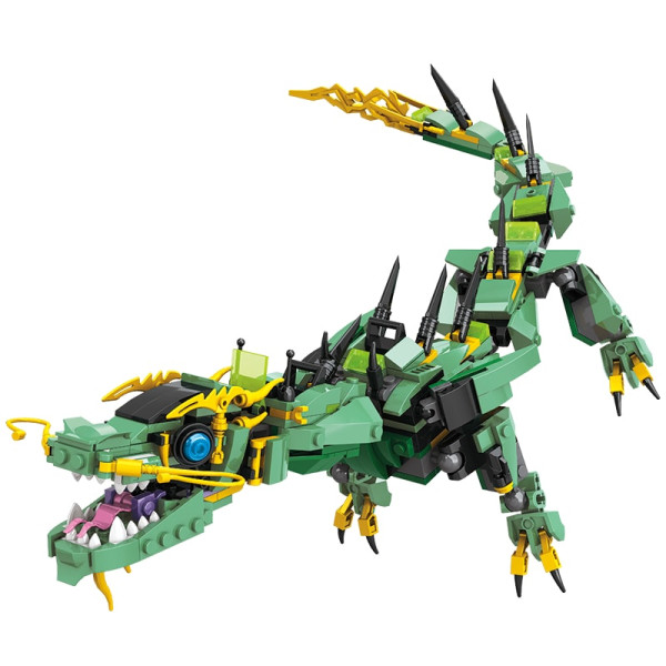 Конструктор HY6606 Механічний дракон Зеленого ніндзя 507 деталей Ninjago Ниндзяго