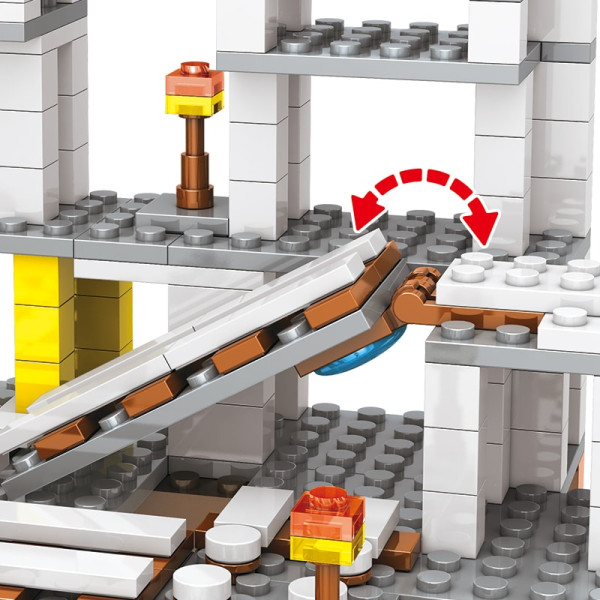 Конструктор Minecraft SJ82001 Будівництво шахти 474 деталей Майнкрафт MineWorld My World
